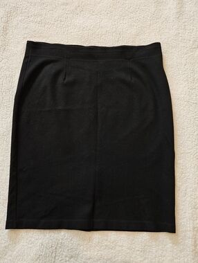 Eileen Fisher Viscose Stretch Ponte Skirt Size M